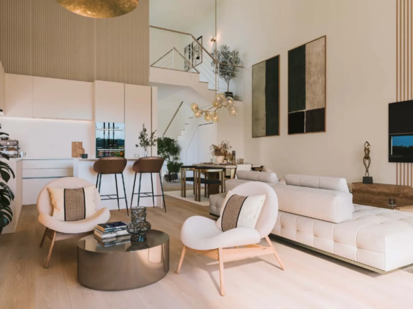 Chalet Pareado Galapagar Salon
