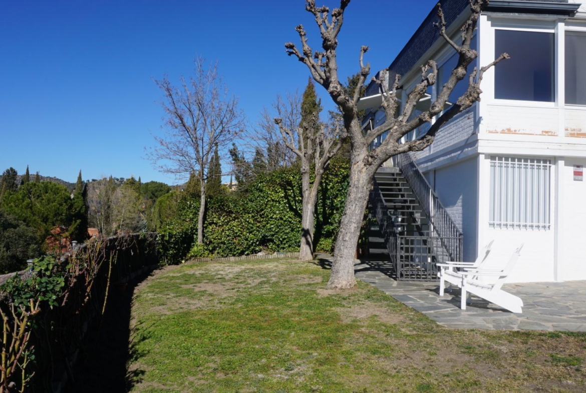 Chalet Pareado Molino de la Hoz Jardin