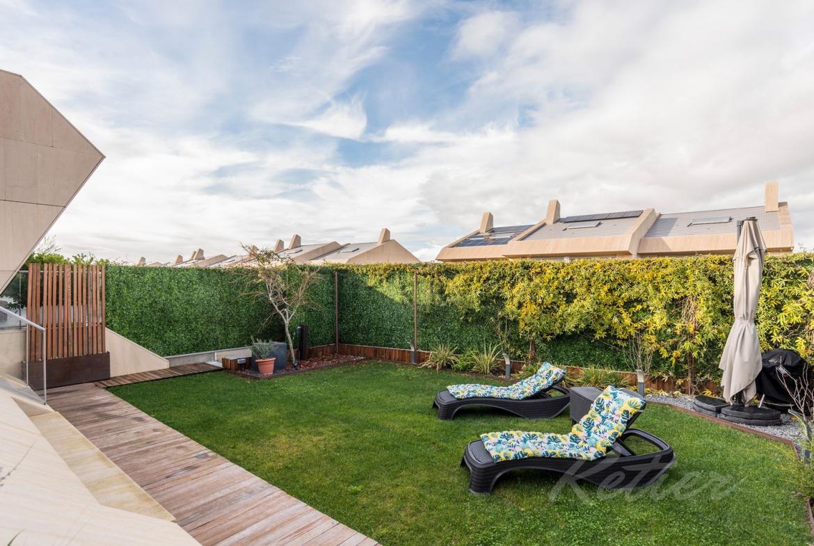 Chalet Pareado en Boadilla del Monte Jardin