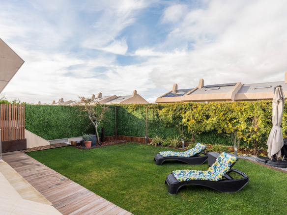 Chalet Pareado en Boadilla del Monte Jardin