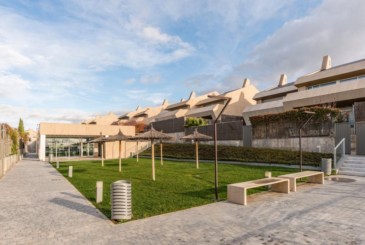 Chalet Pareado en Boadilla del Monte Jardin