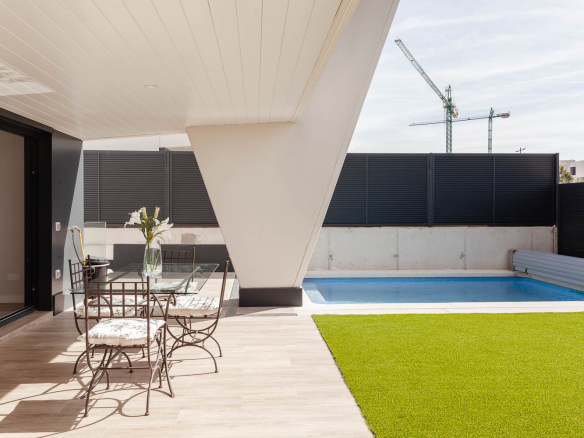 Chalet Pareado en Boadilla del Monte Porche