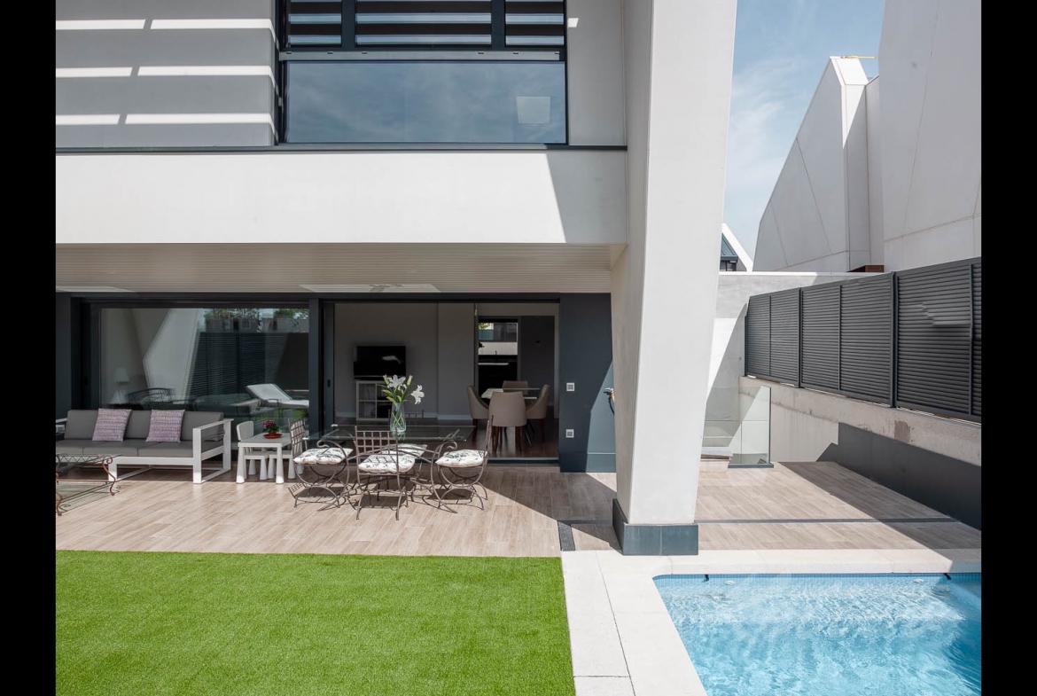 Chalet Pareado en Boadilla del Monte Porche