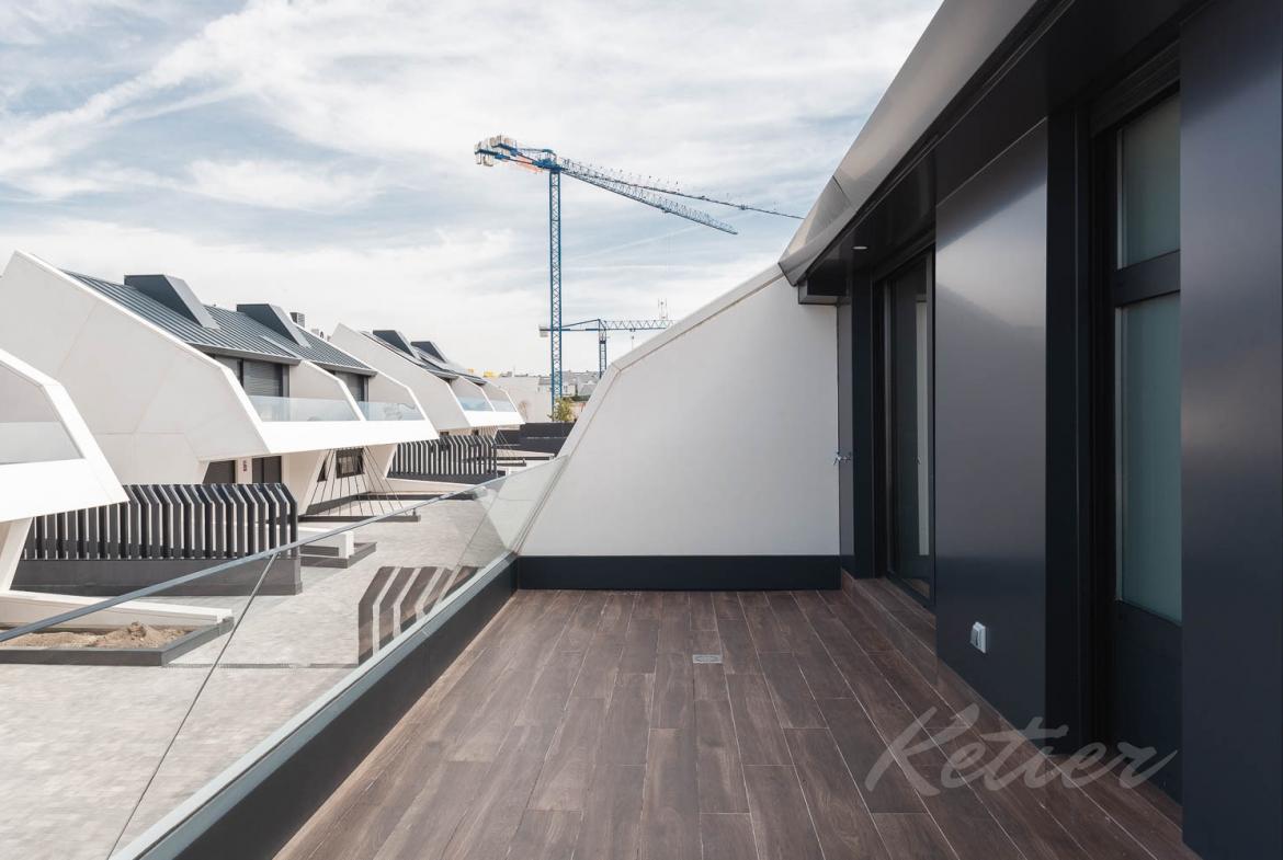 Chalet Pareado en Boadilla del Monte Terraza