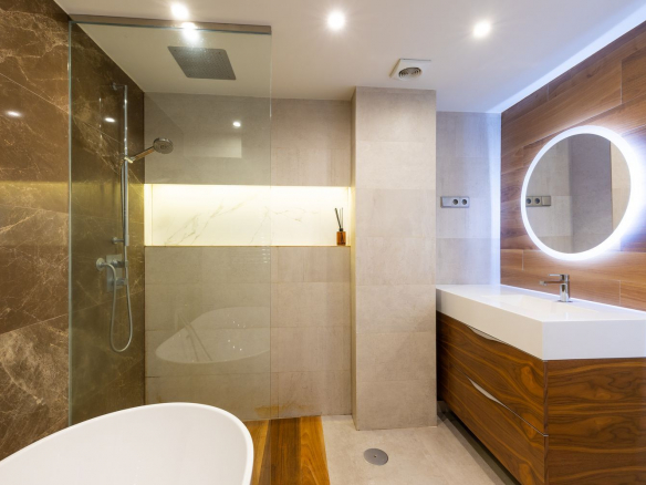 Chalet Pareado en Pozuelo de Alarcon Bano