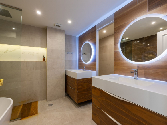 Chalet Pareado en Pozuelo de Alarcon Bano