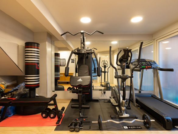 Chalet Pareado en Pozuelo de Alarcon Gimnasio