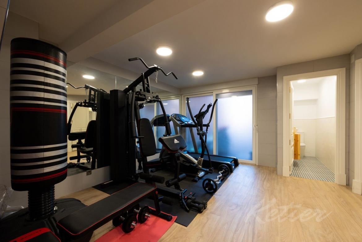 Chalet Pareado en Pozuelo de Alarcon Gimnasio