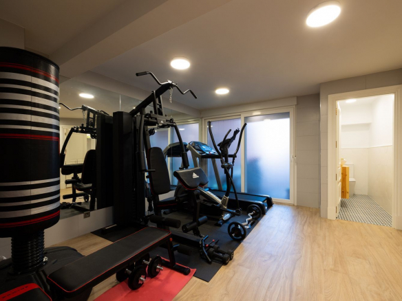 Chalet Pareado en Pozuelo de Alarcon Gimnasio