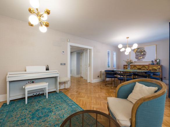 Chalet Pareado en Pozuelo de Alarcon Salon