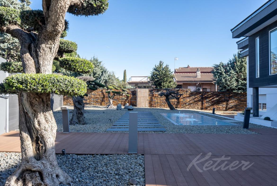 Chalet Punta Galea Jardin