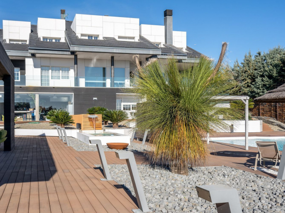 Chalet Punta Galea Jardin