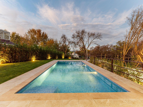 Chalet Villafranca del Castillo Jardin