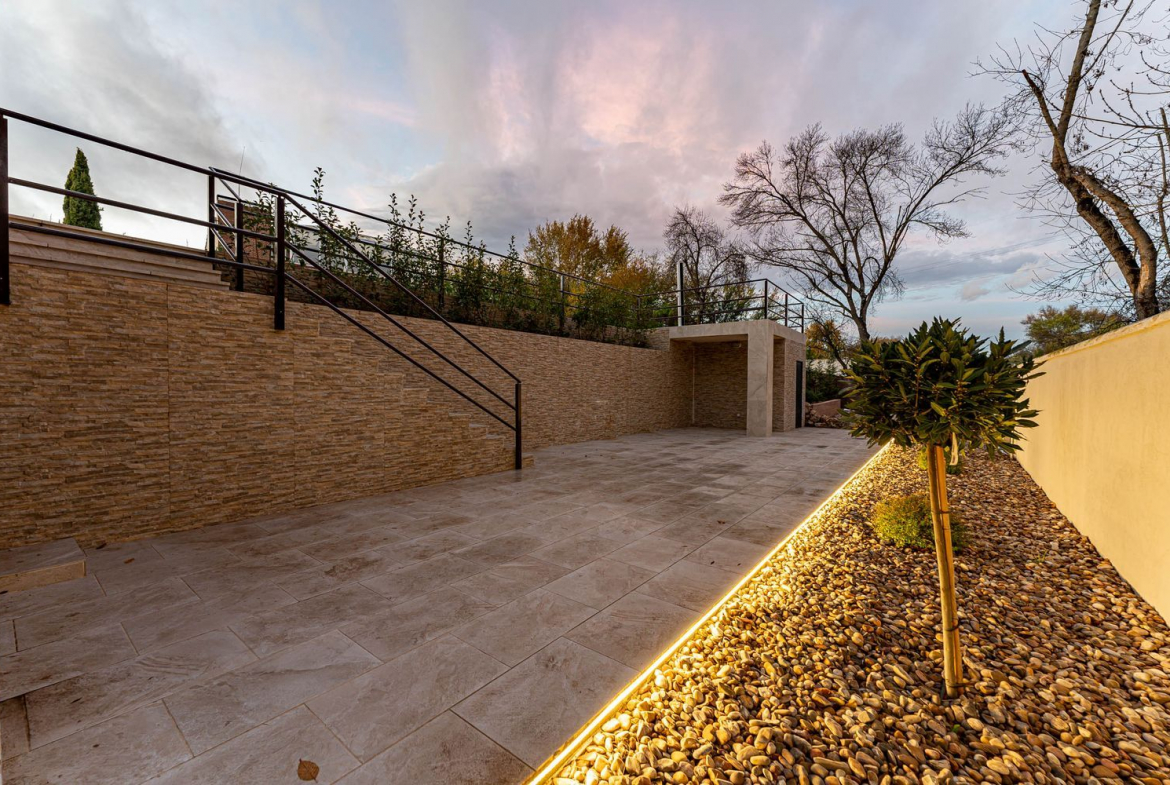 Chalet Villafranca del Castillo Jardin