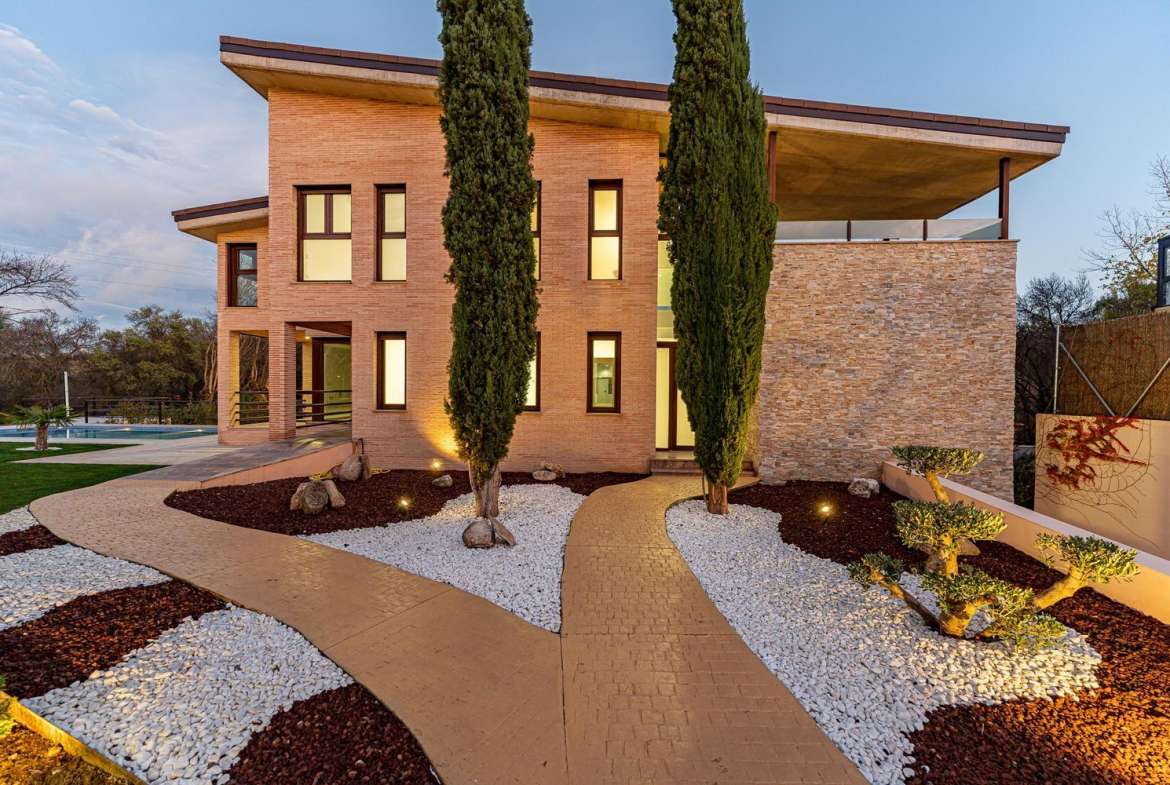Chalet Villafranca del Castillo Jardin