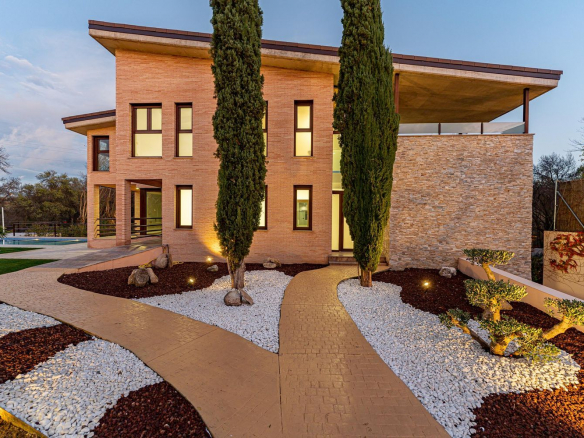Chalet Villafranca del Castillo Jardin