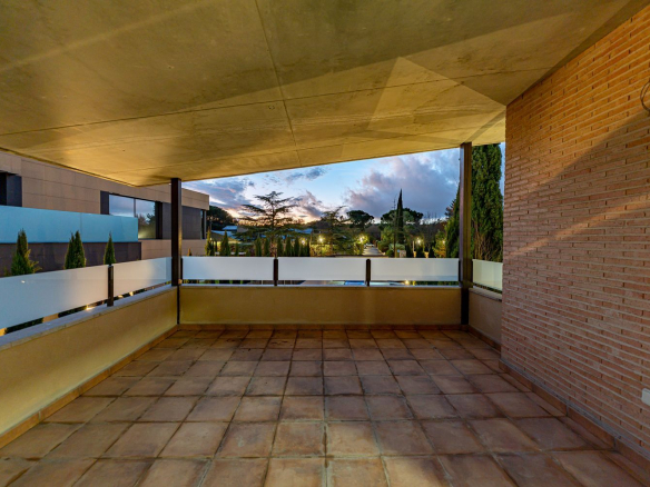 Chalet Villafranca del Castillo Terraza