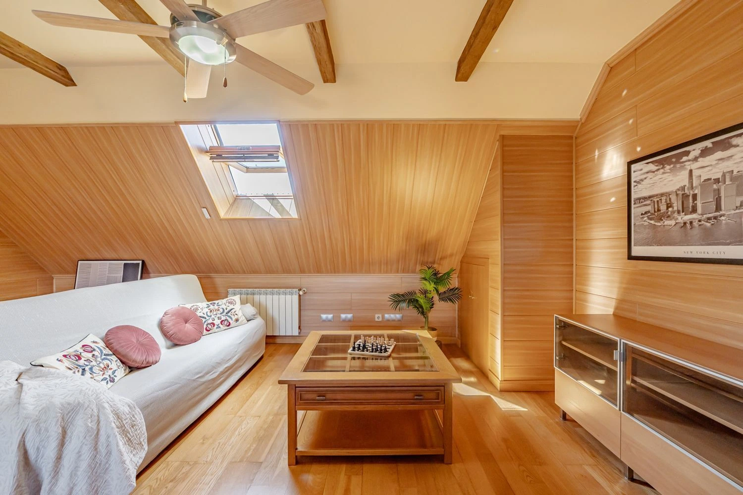 Chalet Pareado Pozuelo Atico Salon Comedor