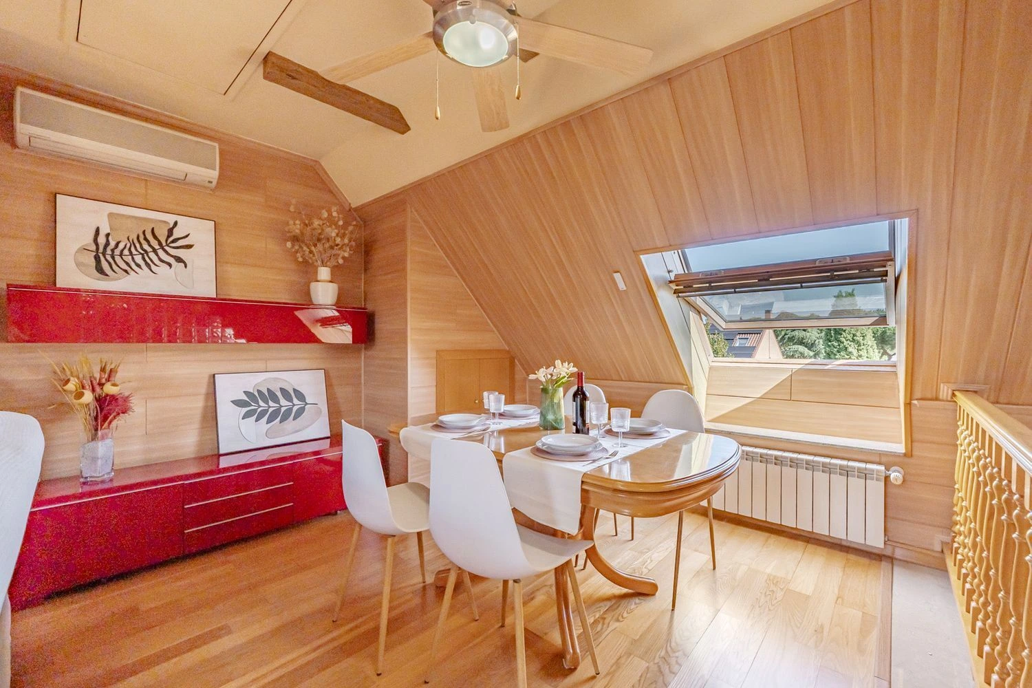 Chalet Pareado Pozuelo Atico Salon Comedor