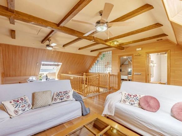 Chalet Pareado Pozuelo Atico Salon Comedor