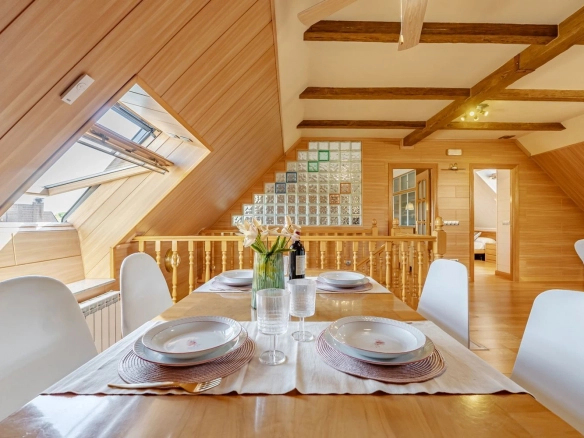 Chalet Pareado Pozuelo Atico Salon Comedor