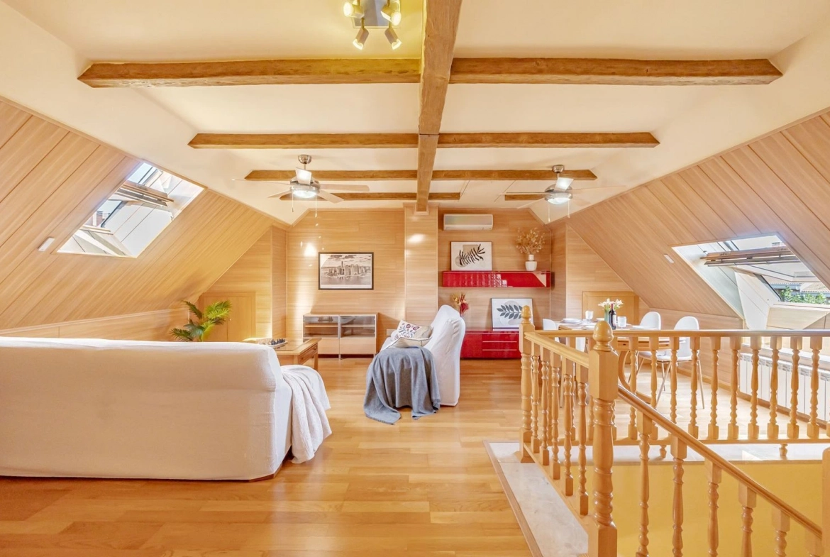 Chalet Pareado Pozuelo Atico Salon Comedor