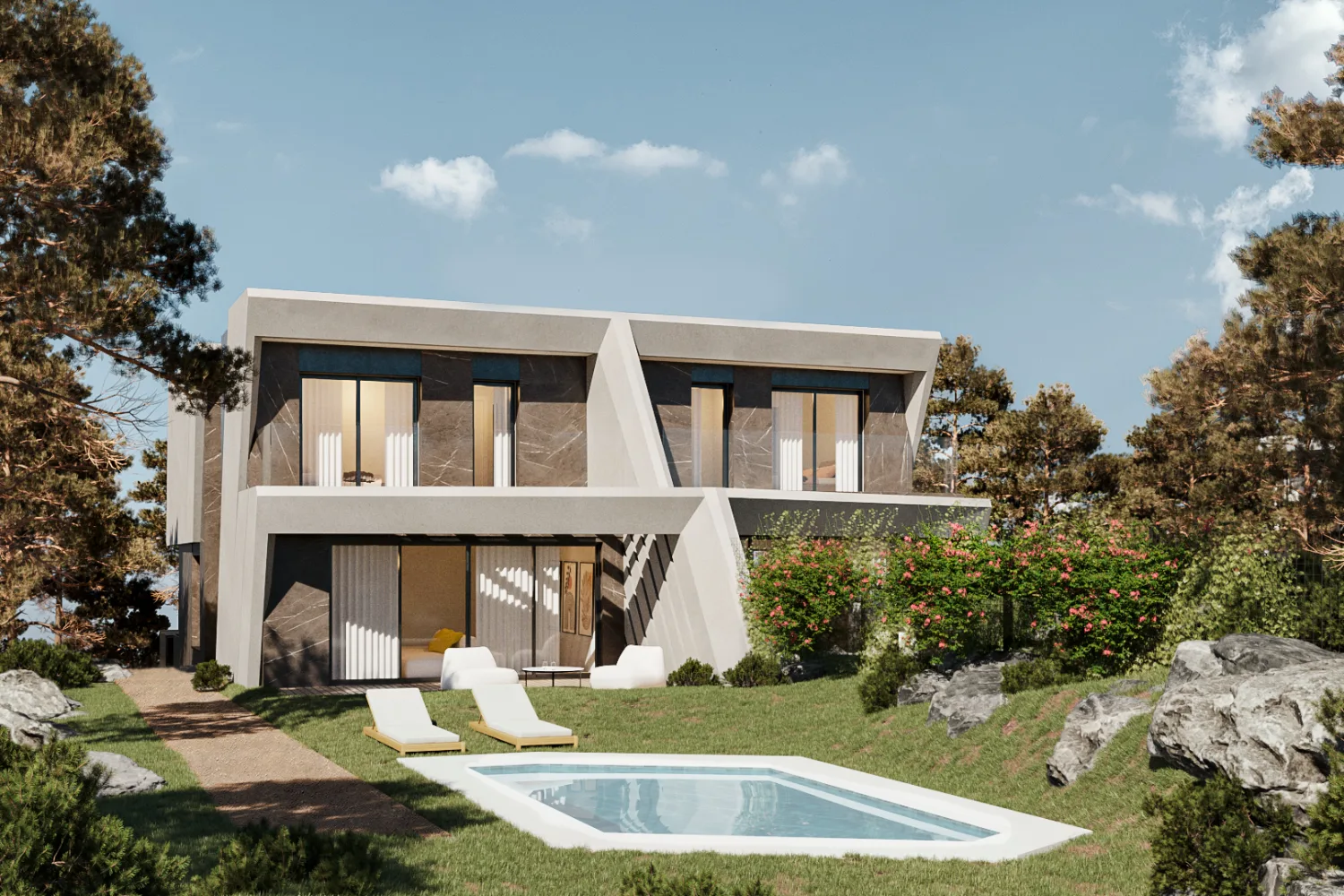 Chalets Torrelodones Krest Exterior