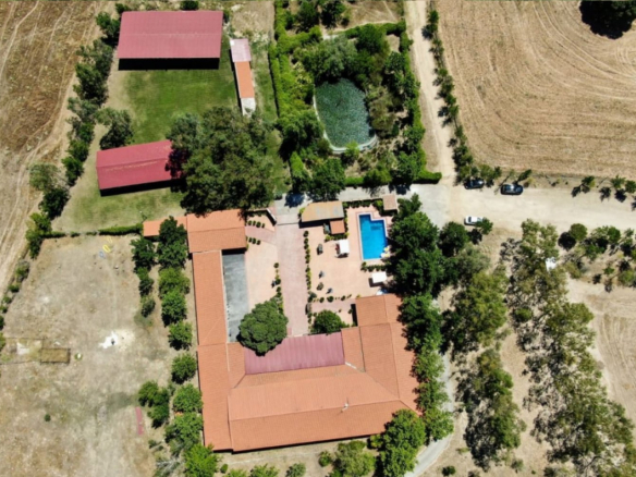 Finca Villaviciosa Odon Vista Aerea