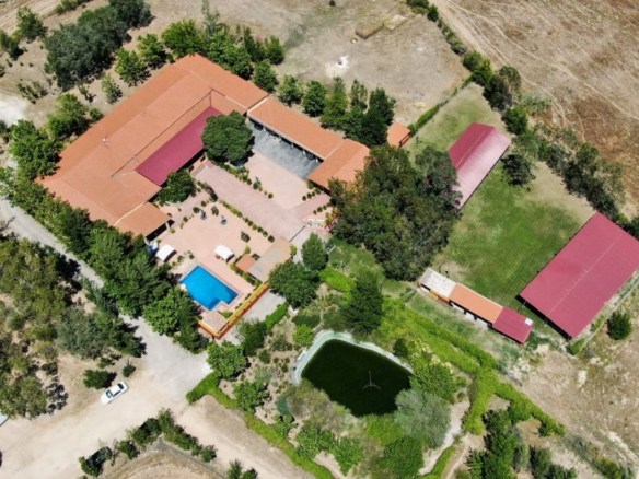 Finca Villaviciosa Odon Vista Aerea