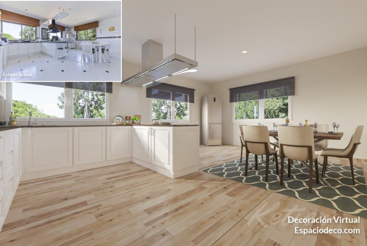 Gran Chalet Las Lomas Cocina 01