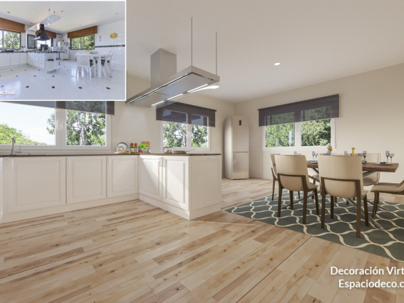 Gran Chalet Las Lomas Cocina 01