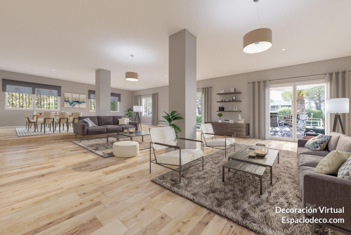 Gran Chalet Las Lomas Salon 03