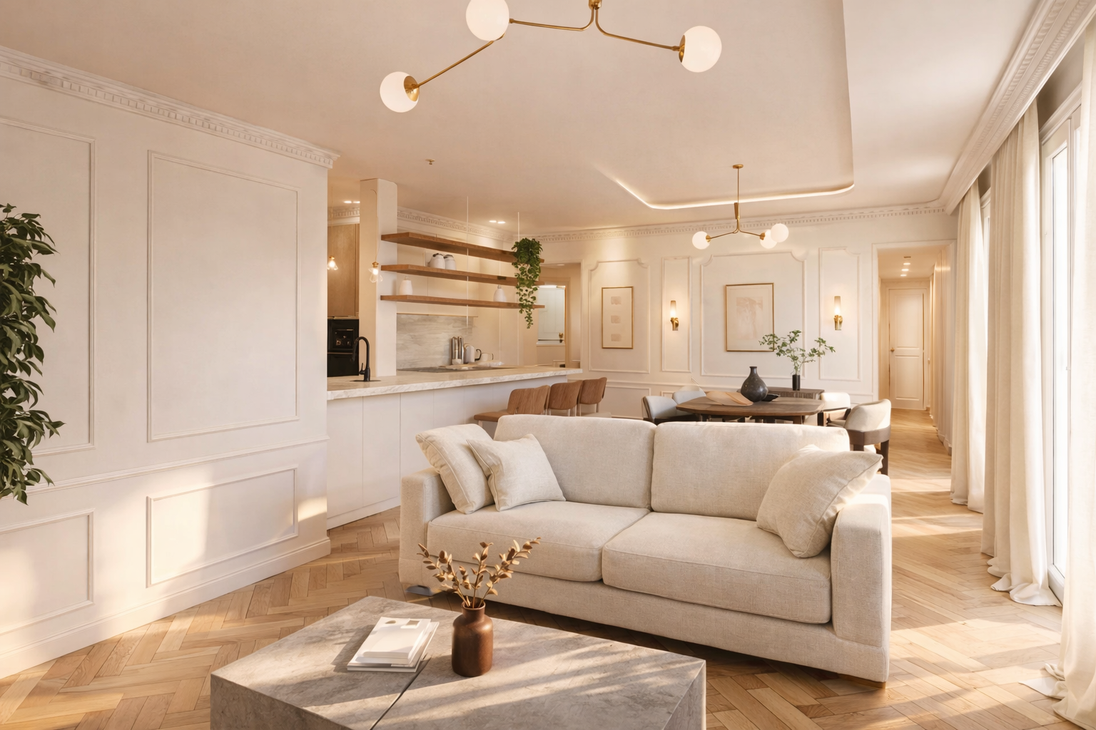 Piso Alcala Salamanca Salon warm x