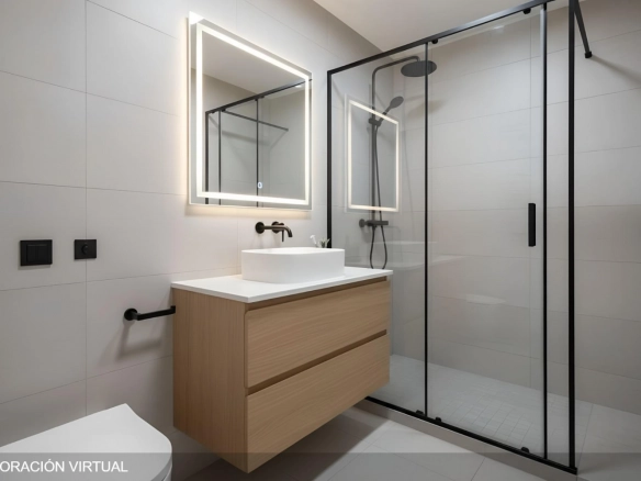 Piso Arapiles Chamberi Madrid Bano