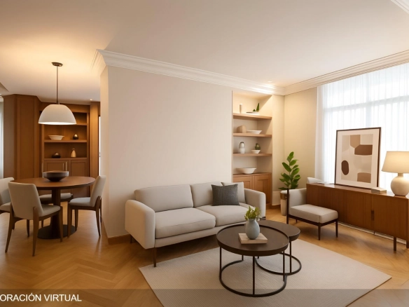 Piso Arapiles Chamberi Madrid Salon