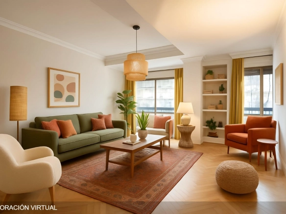 Piso Arapiles Chamberi Madrid Salon