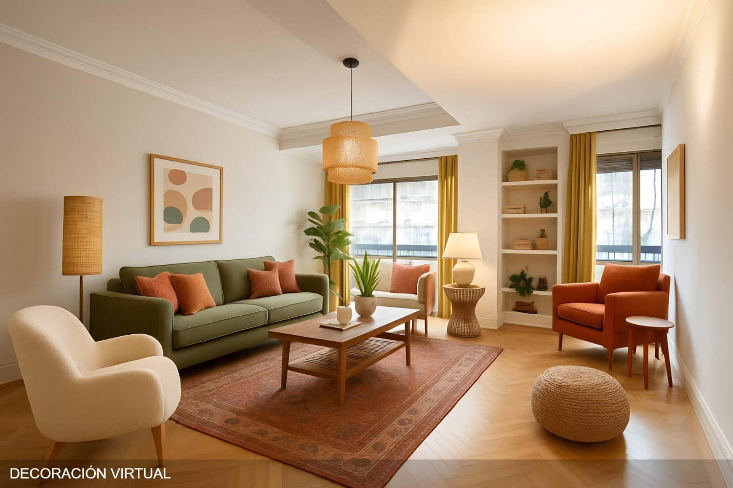 Piso Arapiles Chamberi Madrid Salon