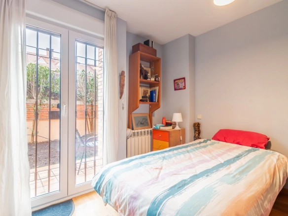 Piso Bajo Con Jardin Las Rozas de Madrid Dormitorio