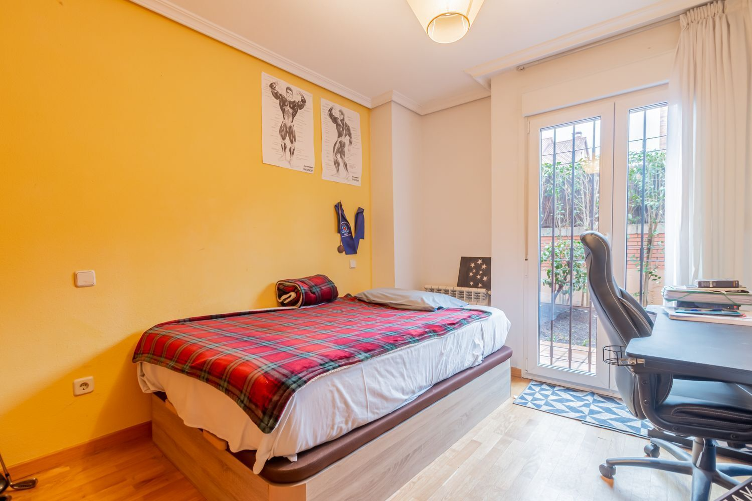 Piso Bajo Con Jardin Las Rozas de Madrid Dormitorio