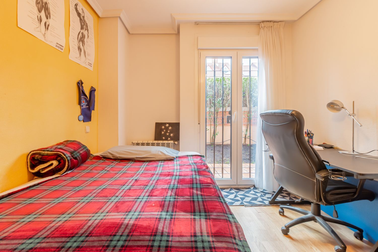 Piso Bajo Con Jardin Las Rozas de Madrid Dormitorio