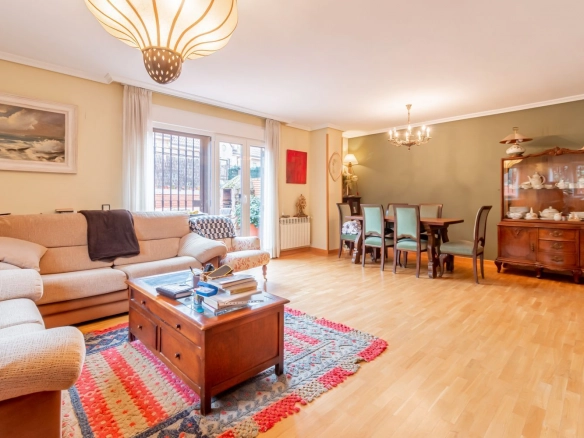 Piso Bajo Con Jardin Las Rozas de Madrid Salon