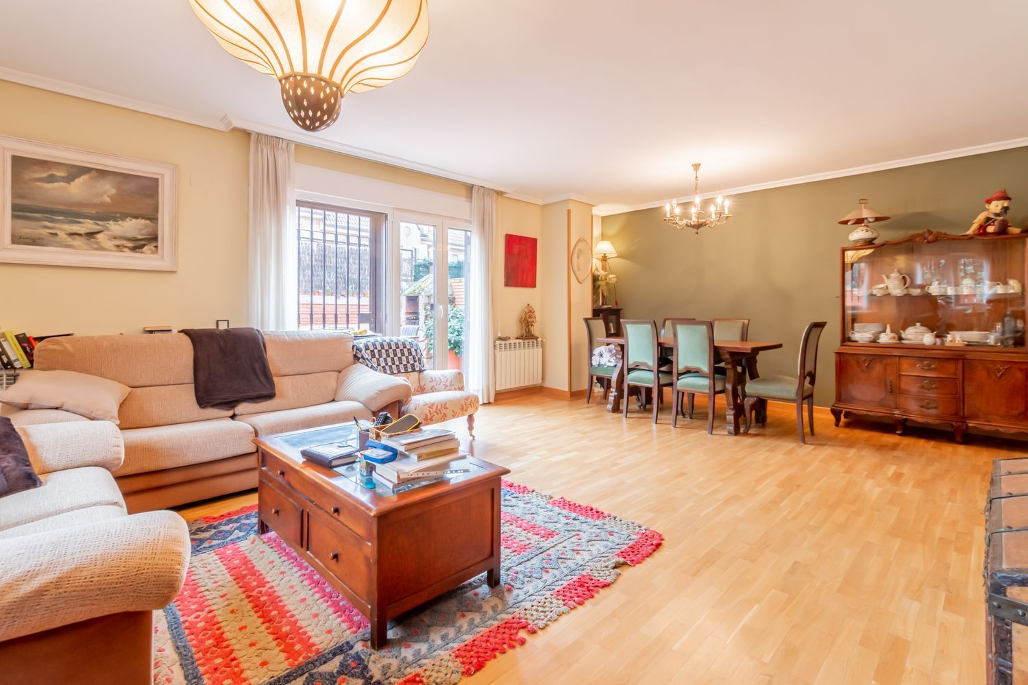 Piso Bajo Con Jardin Las Rozas de Madrid Salon