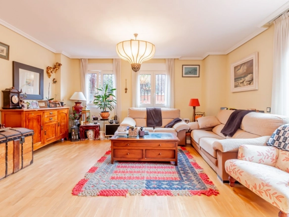 Piso Bajo Con Jardin Las Rozas de Madrid Salon