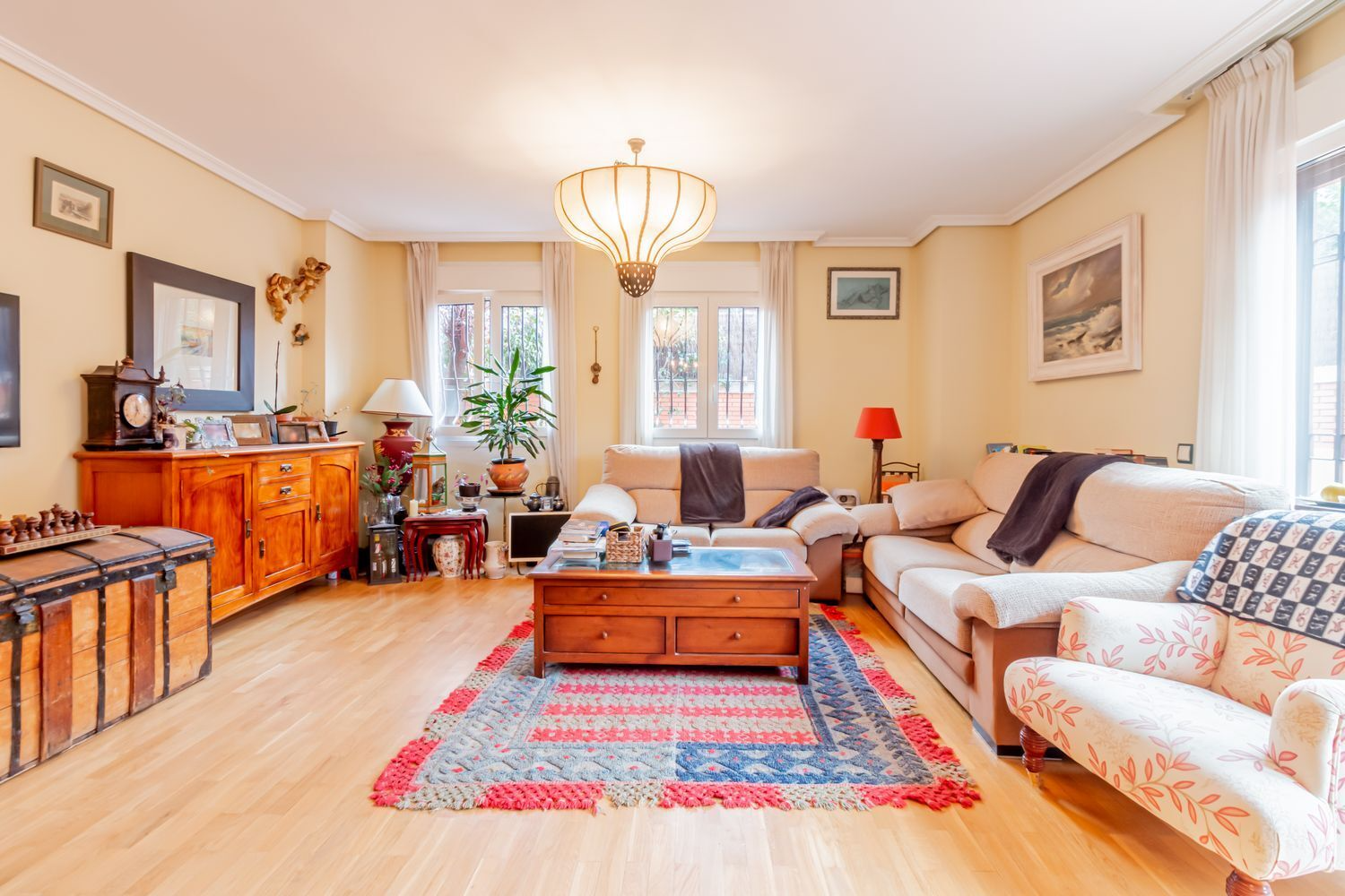 Piso Bajo Con Jardin Las Rozas de Madrid Salon