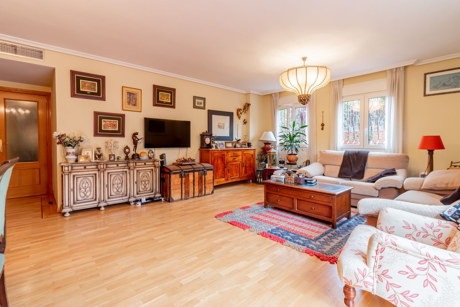 Piso Bajo Con Jardin Las Rozas de Madrid Salon