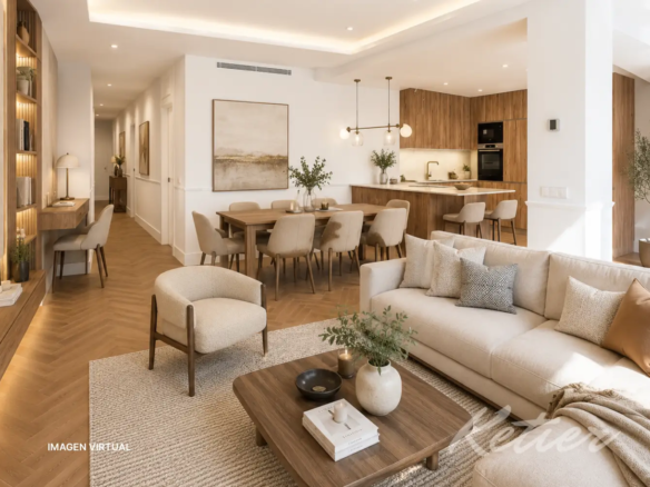 Piso de lujo reformado en el barrio de Salamanca: luz, diseño y una distribución impecable en Lista
