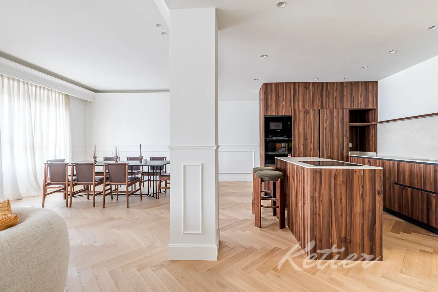 Piso Lujo Goya Madrid Cocina