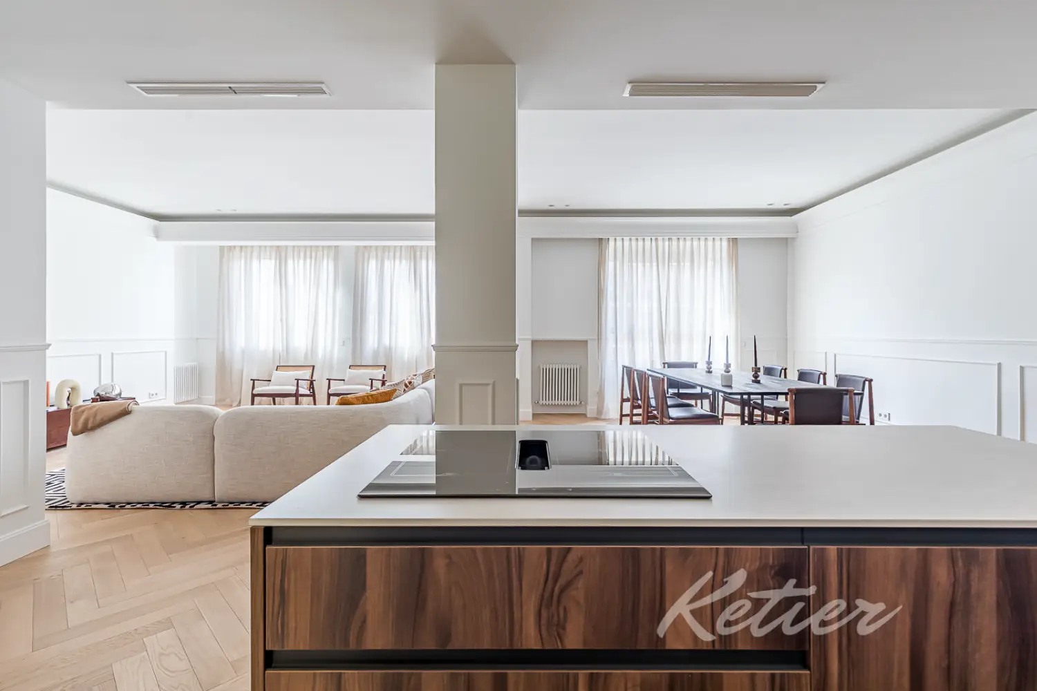 Piso Lujo Goya Madrid Cocina