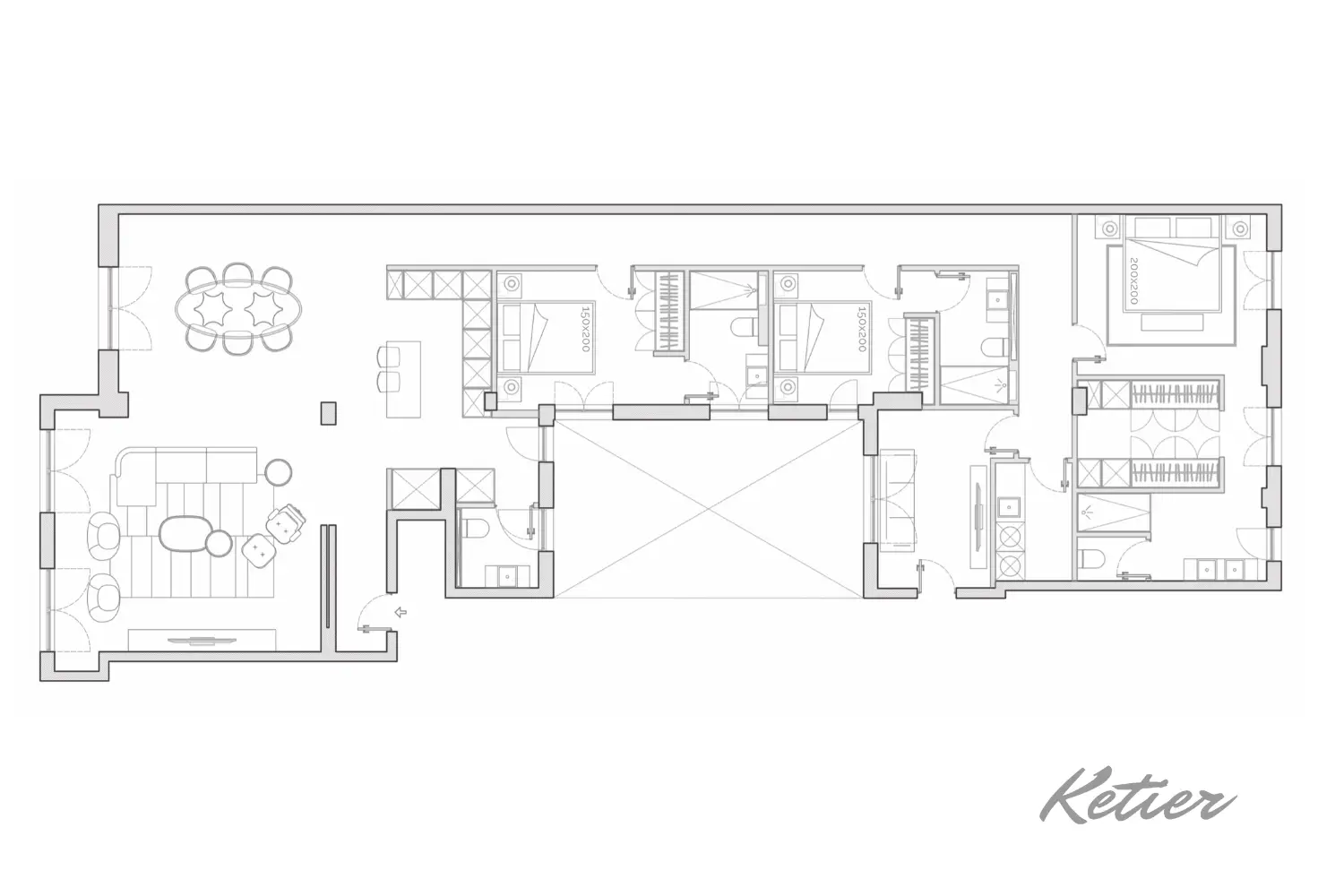 Piso Lujo Goya Madrid Plano