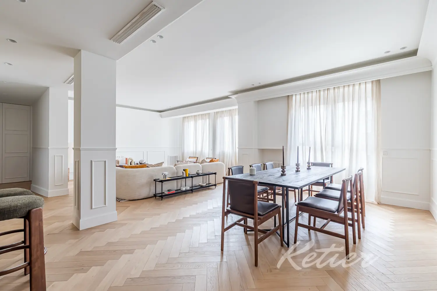 Piso Lujo Goya Madrid Salon